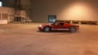 Watch Red Bull’s Space Jumper Do Donuts In A Ford GT